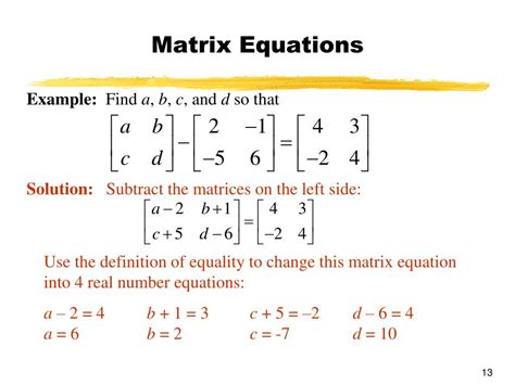 PPT - Chapter 4 Systems of Linear Equations; Matrices PowerPoint ...