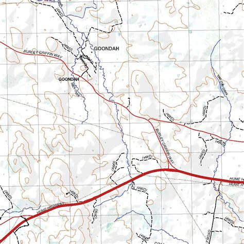 Getlost Map 8628 YASS NSW Topographic Map V15 1:75,000 by Getlost Maps | Avenza Maps