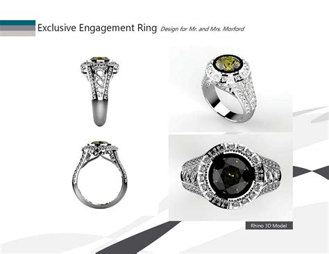 Custom Engagement Ring Design 1 — PJ Chen Design