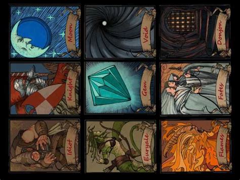 Printable Deck of Many Things (Cut by Card Back) | Deck of many things, D&d dungeons and dragons ...