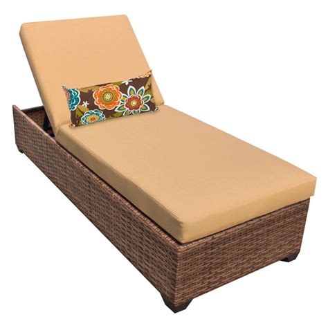 TK Classics Laguna Outdoor Chaise Lounge - Set of 2 Cushion Covers ...