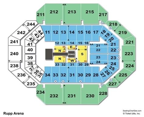 Rupp Arena Seating Chart For Concerts