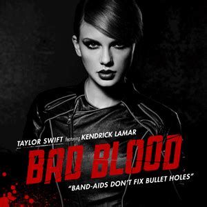 File:Taylor Swift Feat. Kendrick Lamar - Bad Blood (Official Single Cover).png - Wikipedia