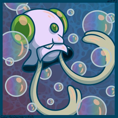 Pokedex Challenge #072 Tentacool (Shiny) by Colorful-Chimera on DeviantArt