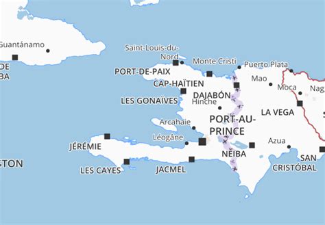 MICHELIN Haiti map - ViaMichelin