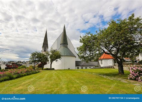 Molde Cathedral stock photo. Image of roses, norwegian - 242701154