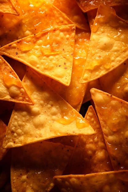 Premium AI Image | Mexican Tradition TopView Tortilla Chips