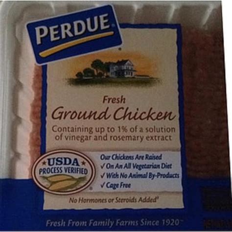 Perdue Fresh Ground Chicken - 112 g, Nutrition Information | Innit