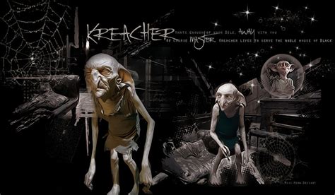 KREACHER.THE BLACK HOUSE ELF by VaLeNtInE-DeViAnT on DeviantArt