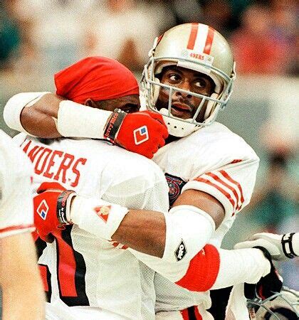 Deion Sanders and Jerry Rice | 49ers football, 49ers players, San ...