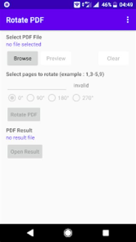 Rotate PDF Pages for Android - Download