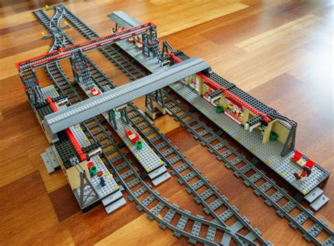 Posted Image | Lego train station, Lego trains, Lego city train