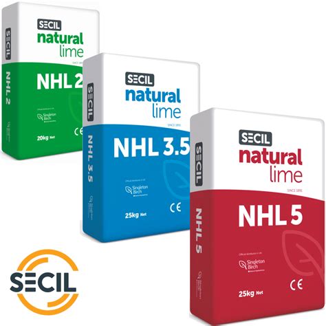 Natural Hydraulic Lime | Secil | NHL 2 | NHL 3.5 | NHL 5