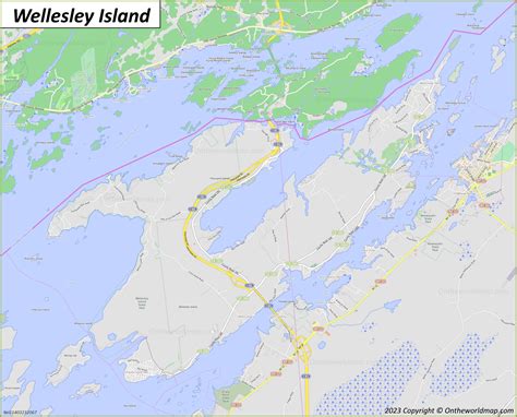 Wellesley Island Map | New York, U.S. | Detailed Maps of Wellesley Island