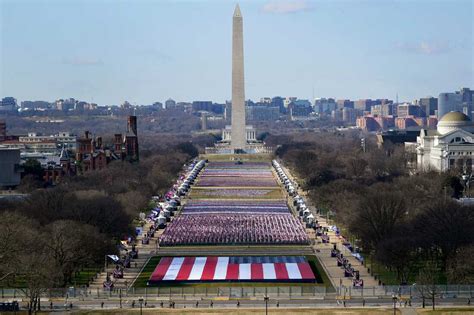 'Field of Flags' Fills National Mall For Biden's Inauguration ...