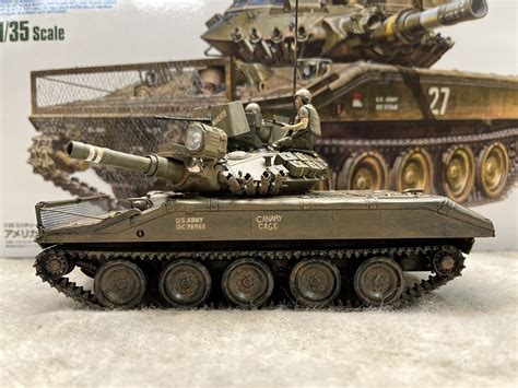 Military Models & Kits Tamiya 35365 1/35 Scale Model Kit U.S Amphibious Light Tank M551 Sheridan ...