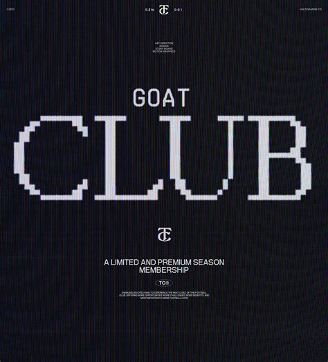 GOAT CLUB :: Behance