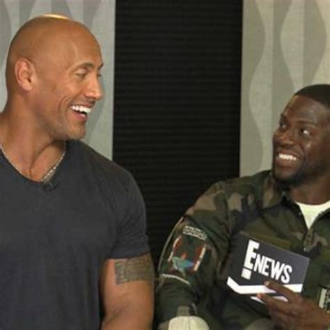 Kevin Hart & Dwayne Johnson Interview Each Other!