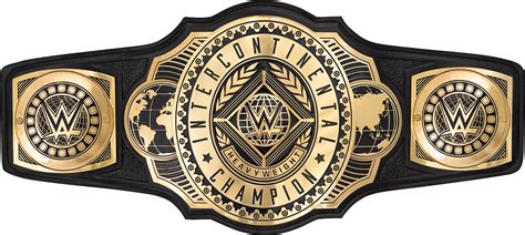 WWE Intercontinental Championship Belt (2019) PNG by DarkVoidPictures ...