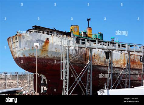 Saldanha bay port Stock Photo - Alamy