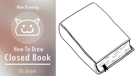 How to Draw Closed Book Easy - YouTube