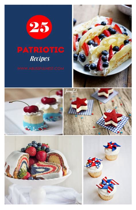 25 Patriotic Recipes