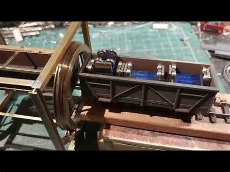 Wagon tippler demo, with coupled wagons. - YouTube