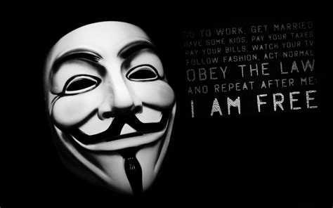 Anonymous Mask Wallpapers HD Free Download