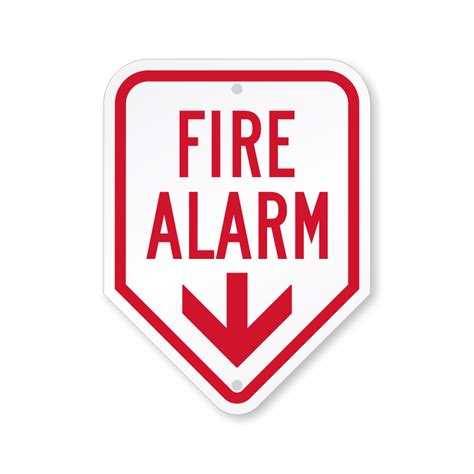 Fire Alarm Signs | Glow In The Dark Fire Alarm Signs