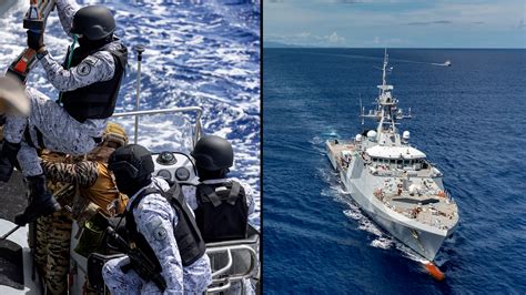 HMS Spey's 'motley crew' assumes role of contraband-smuggling rogue ...