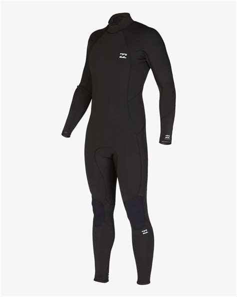 3/2 Absolute Back Zip Full Wetsuit - Black | Billabong