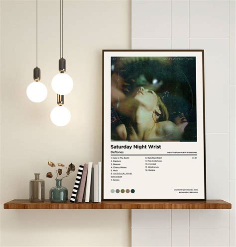 Deftones Posters - Saturday Night Wrist Poster, Album Cover Poster / Print Wall Art / Home Decor ...