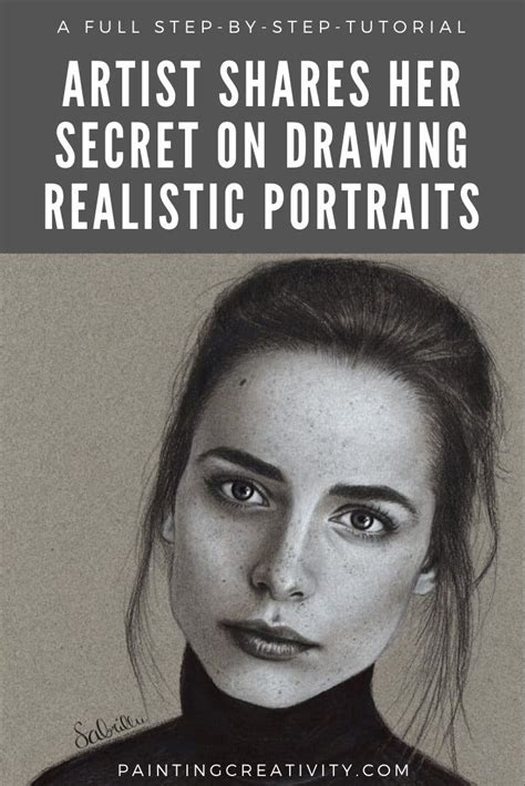 How to Draw a Portrait - Full Tutorial on drawing realistic Portraits ...