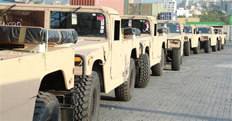 The Lebanese Army Just Received 150 Military Vehicles From The United ...