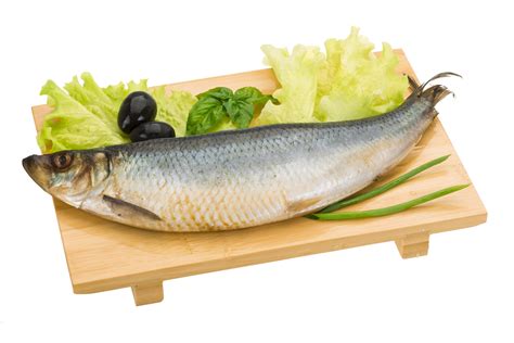 Salted Herring on white 12903997 Stock Photo at Vecteezy