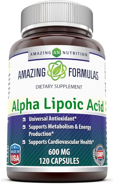 Ranking The Best Alpha-Lipoic Acid Supplements Of 2020 - Body Nutrition