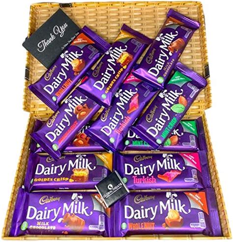 Cadbury Chocolate Bar Selection of Irish Cadbury, 12 Bars of the ...