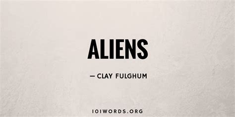 Aliens - 101 Words