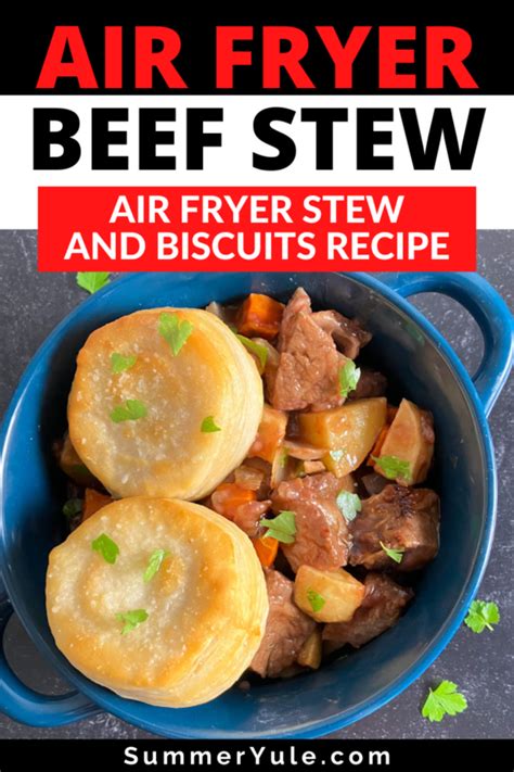 Air Fryer Beef Stew Recipe (Cooking Stew Meat)