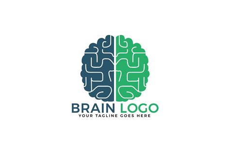 Creative brain logo design. (319858) | Logos | Design Bundles