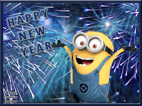 Happy New Year Minion | Minions new year, Happy new year minions, Happy new year quotes