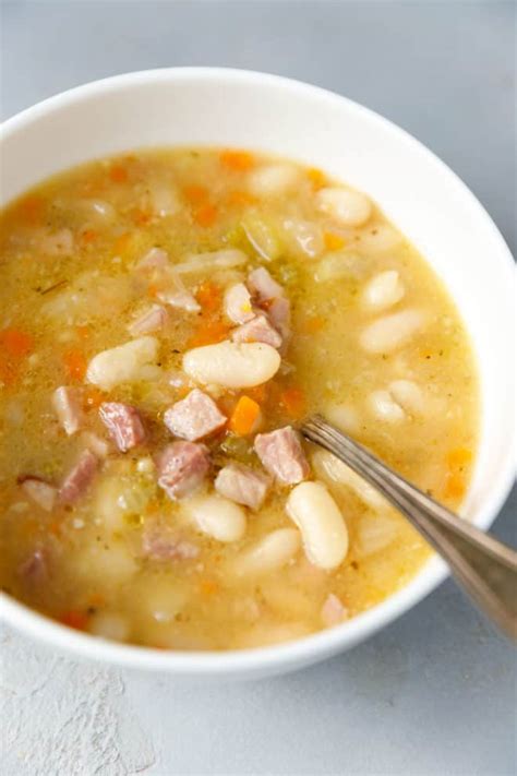 White Bean And Ham Soup Recipe - Cooking LSL