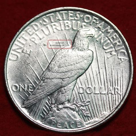 1922 Silver Peace Dollar