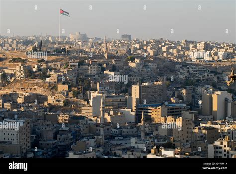 JORDAN, Amman, skyline / JORDANIEN, Amman, skyline Stock Photo - Alamy