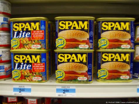 Spam Spam Spam - United States 2008 photography | Shadowfire.nl world photos