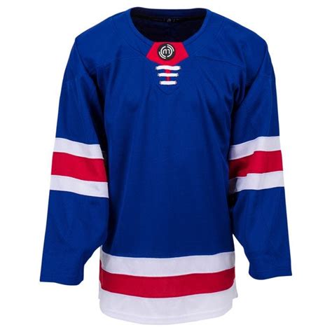 New York Rangers MonkeySports Uncrested Adult Hockey Jersey