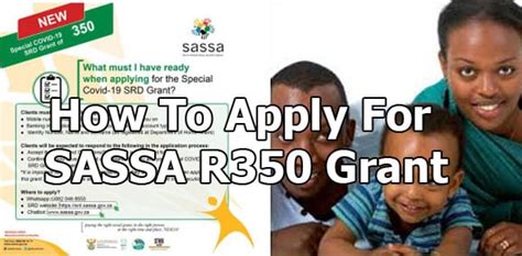 SASSA R350 Grant Application Online (Under the New Rules)