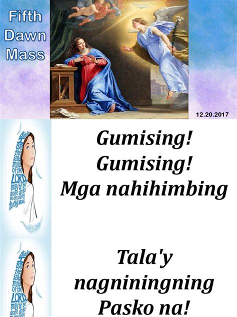 5th Misa de Gallo 2017 | PDF | God In Christianity | Glory (Religion)