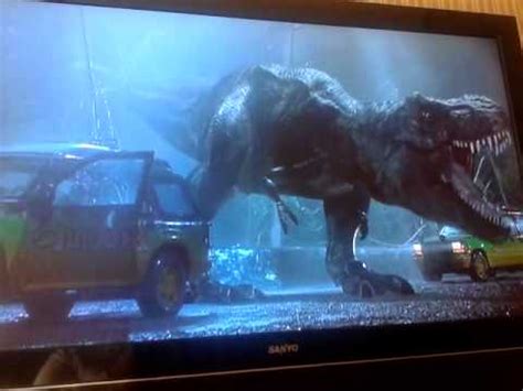 Jurassic park- T-Rex attack-part 1 - YouTube