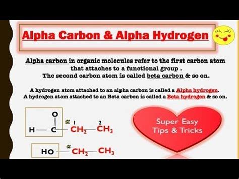 Best Chemistry Blogs: Alpha Carbon and Beta Carbon Identification Tips a... in 2020 | Organic ...